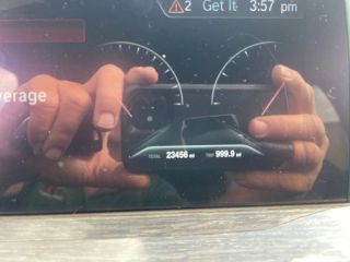 2019 BMW X3 sDrive30i - Interior Dashboard With Vehicle Running Image